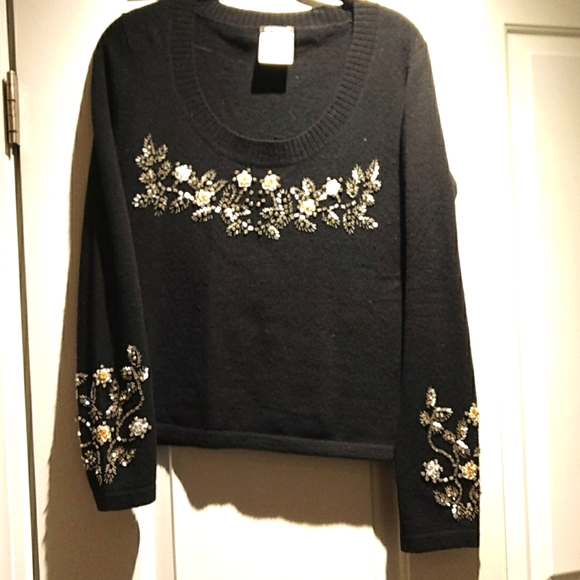 GF FERRE - ITTIERREBlack wool sweater